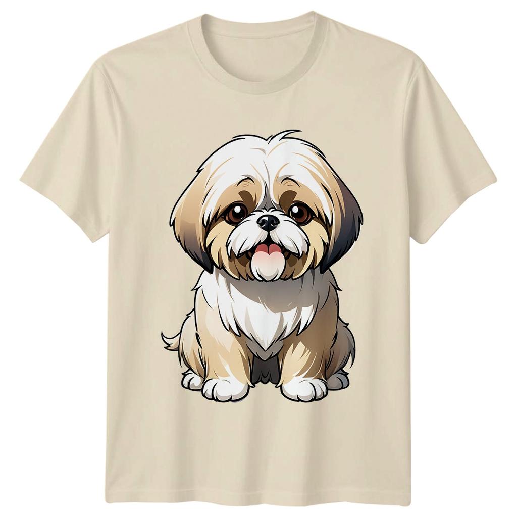 Cute Shih Tzu Dog TShirt Shih Tzu Dogs Birthday Gift For Him And Her