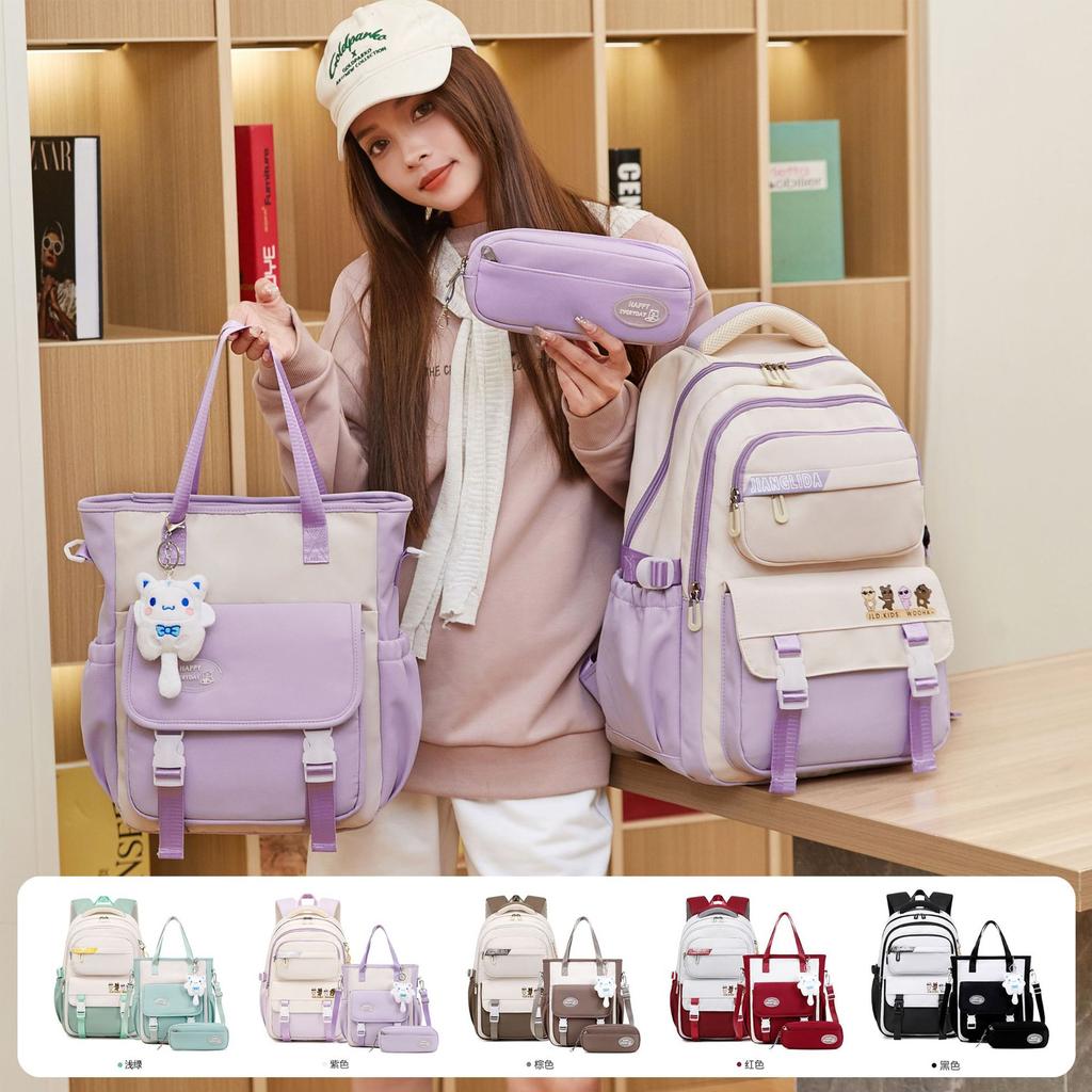 Школьные сумки Рюкзак для девочек Back Pack Для подростка Женщины Дети Женская школьная сумка Начальная Высокая Bagpack Класс Подростки Сумка для книг