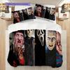 Horror Icons Halloween Mask Collection Bedding 1 Duvet Cover 2 Pillowcase Without Core Christmas Birthday Gift Bedding Set