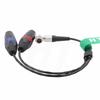 HangTon Audio Input Cable for Atomos Shogun Ninja Shogun Shogun 7 Right Angle to Dual XLR Female Sound Device Mixer Inferno, Inferno, Flame, Monitors,
