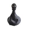 6 Speed Gear Shift Knob with Gaitor Gaiter Boot Cover For VW Transporter T5 T5.1