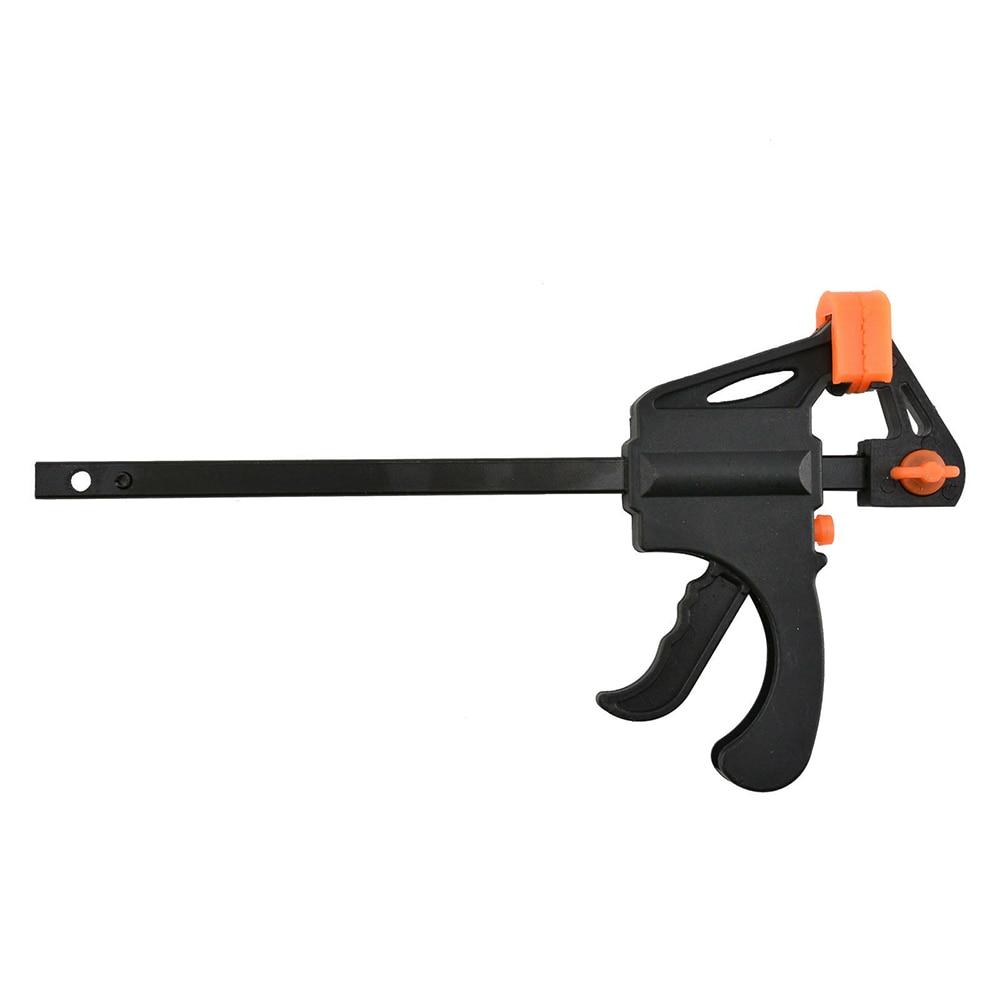 Woodworking Work Bar F Clamp Clip Set Hard Quick Ratchet Release Clip DIY Carpentry Hand Tool Gadget Woodworking Clamp