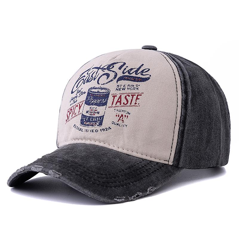 Новая унисекс стираная хлопковая винтажная бейсболка SPICY TASTE с вышитыми буквами, кепка для папы, спортивная кепка для мужчин и женщин
