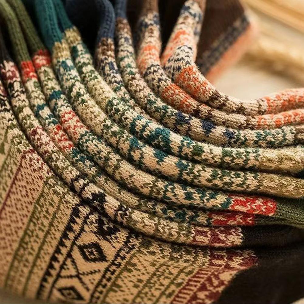 НОВЫЕ 1 пара мужских зимних теплых толстых мягких носков до середины икры, дышащие женские носки, качественные, средние, D5Y4