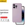 KEKLLE Жидкий силиконовый противоударный чехол для телефона для серии iPhone 14/15