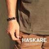Браслет HASKARE с тройной защитой для мужчин - Натуральные камни: Тигровый глаз, Черный обсидиан, Гематит 8 мм, Эластичный, Целебные кристаллы, Украшение,