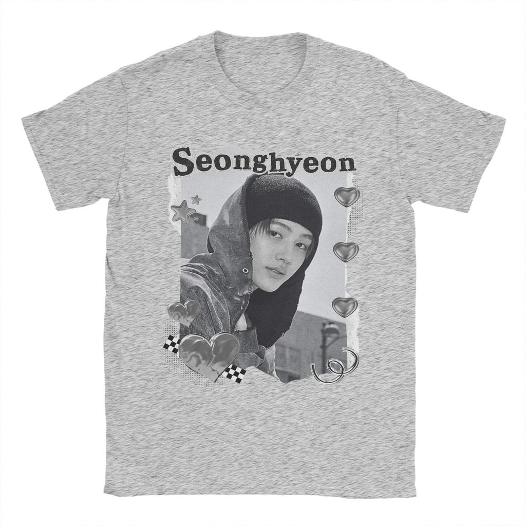 CORTIS Seonghyeon Kpop Футболки Мужские Женские Смешные 100% Хлопок Футболка С Круглым Вырезом С Коротким Рукавом Футболки Летняя Одежда