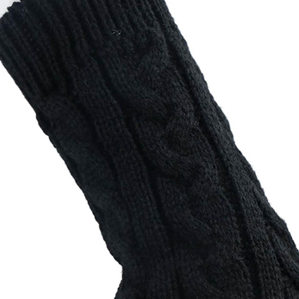 Twists Gloves Winter Gloves Outdoor Riding Mittens Half Finger Gloves Knitted Gloves Outdoor