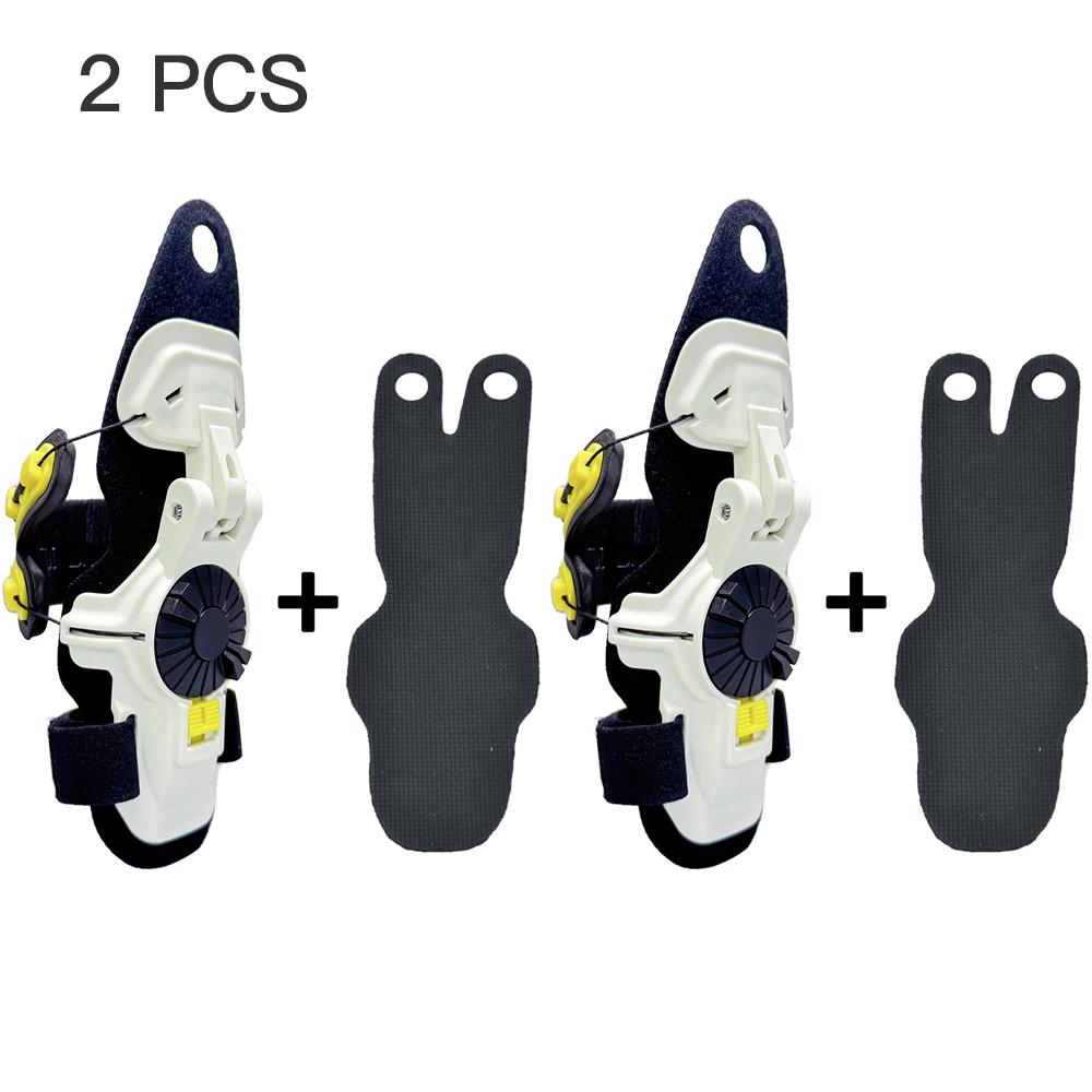 Motorcycle wrist guard X8 wrist support white acid yellow M/L motorcycle protective equipment