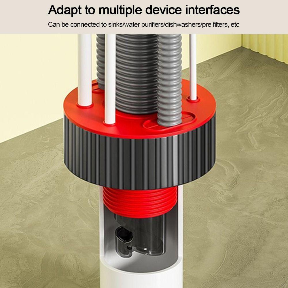 Кухонная раковина с защитой от запаха, канализационная ветка, дренажная водопроводная труба, дренажные принадлежности для стиральной машины