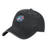 Винтажная бейсболка Buffalo Blue-Jays-Bird Винтажная джинсовая кепка от солнца для мужчин и женщин Все сезоны для улицы Путешествия Регулируемые кепки