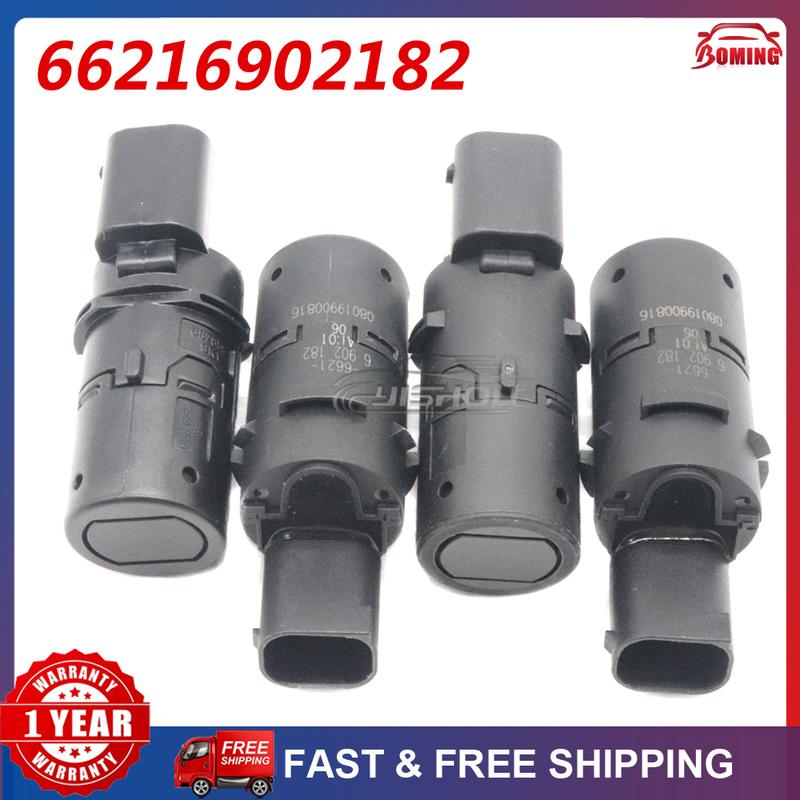 4PCS 66216902182 New Bumper Reverse Assist Car PDC Parking Sensor For BMW E38 E39 E53 5 X5 M5 725 730 740 530 725tds 728i 728iL