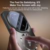 Straight Edge Camshield Lens Frame Holder Magnetic Case for Xiaomi 17 Ultra, TPU+PC Shockproof Non-slip Protective Cover