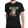 Мужские футболки Portland Frog Resist 100% Хлопок Топы Сумасшедшие Короткий Рукав Круглый Вырез Футболки Идея для Подарка Футболка