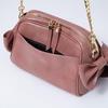 JILL STUART Pecot Shoulder Bag for Women, Feminine, Vintage Ribbon Design, JSLH5ES1, Pink