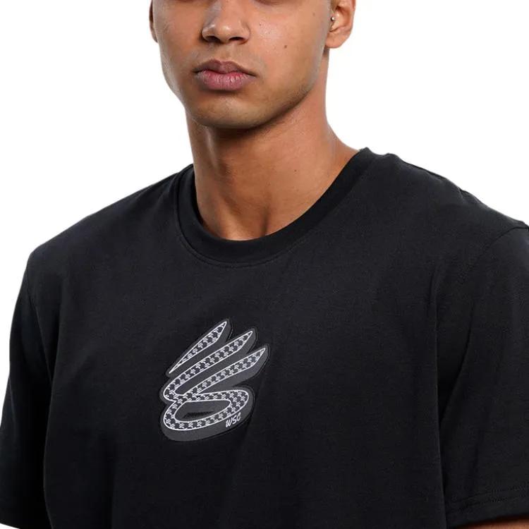 Under Armour T Shirt Men's Black (Unisex) T-Shirts 1376801 001