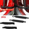 2 ШТ. Черный Сверхпрочный Ограничительный Ремень Двери Для Jeep Wrangler JK JL JT 07-21