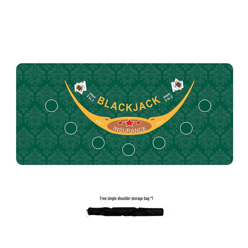 Коврик для покерного стола Texas Hold'em Silent Non-slip - утолщенная ткань для карточек для семейных вечеринок, в стиле TikTok, очень большой