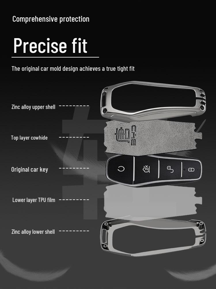 2022 BYD Tang Key Case: 2nd Gen DMI/EV Shell for Car Key Modification