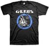 Новая Оригинальная Футболка The Germs GI Mohawk Skull Ripper Punk Black Flag