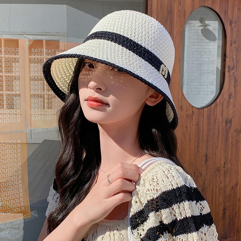 Spring Outing Sunscreen Hat for Women, Summer Mesh Breathable Sun Hat, Versatile Sunshade Fisherman Hat