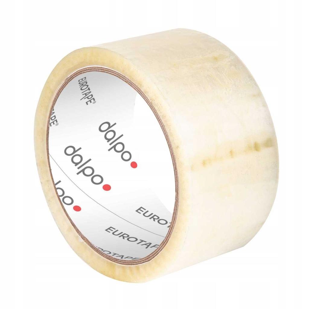 Dalpo Transparent Rubber Packing Tape 48/60Y
