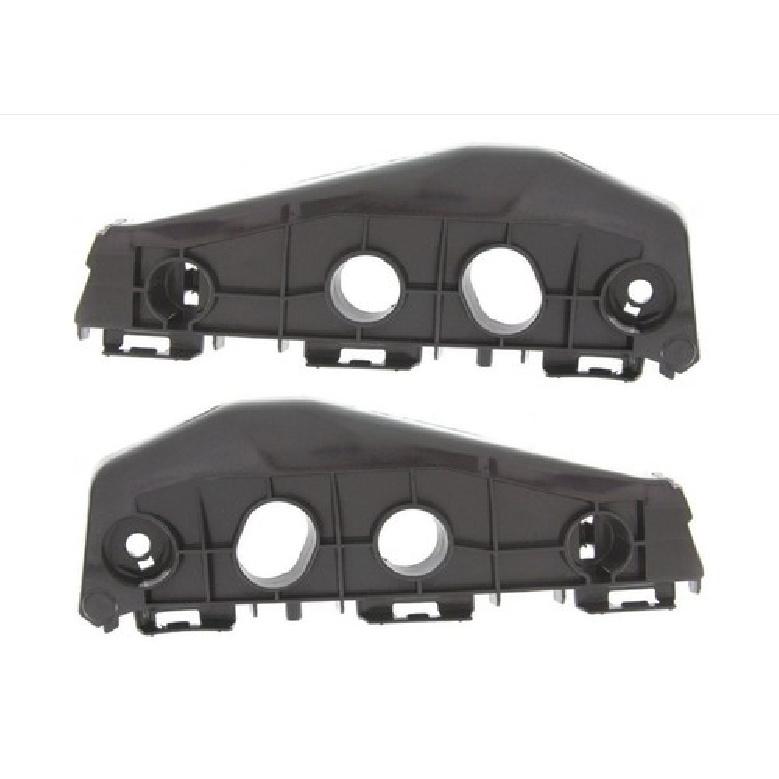 New Front Driver & Passenger Bumper Support Bracket Set For 11-13 Toyota Corolla