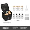 ShineTrip Portable Barbecue Can Spice Storage Bag Outdoor Seasoning Bottle Set Encrypted Oxford Cloth Travel Supplies