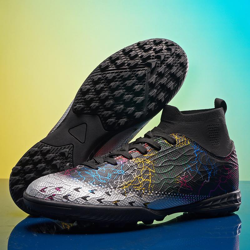 Модные унисекс футбольные бутсы для улицы/зала для мальчиков и девочек, профессиональные футзальные кроссовки для тренировок