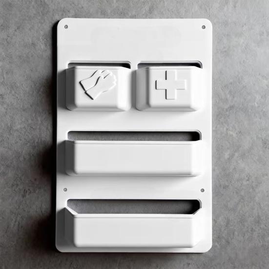 Ящик для хранения в автодоме с несколькими отделениями, органайзер на дверь для дверей автодома, установка без сверления, водонепроницаемый, устойчивый к царапинам, аксессуар для хранения в интерьере автодома