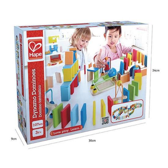 Деревянный игрушечный набор Hape Composite Domino, популярная корейская игра