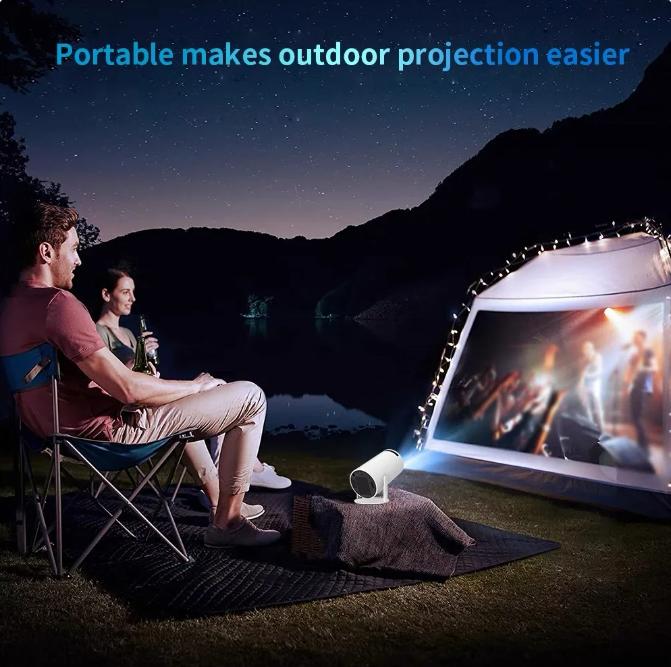 HY300 HD 4K Projector Android 11 Bluetooth 5.0 Remote Control 5G Wifi 1280*720P 180° Home Theater Portable Outdoor