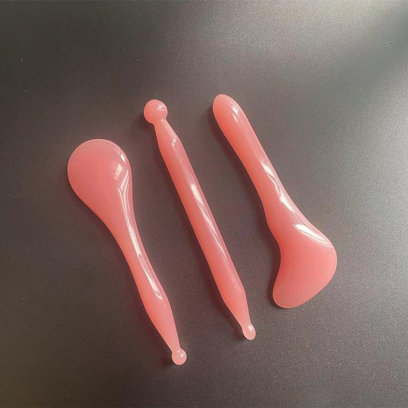 «Скребок для массажа на основе пчелиного воска для шеи, талии и лица»