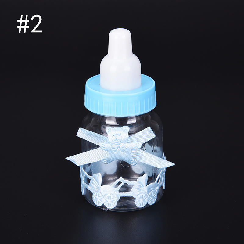 12 шт. заполняемые бутылки коробка конфет детский душ крещение вечеринка пользу крестины