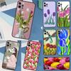Чехол-цветок Тюльпаны Весна Для Honor Magic 8 Pro 5 6 7 Lite Чехол Для Honor 400 200 90 70 50 X8a X8b X9a X9b X9c