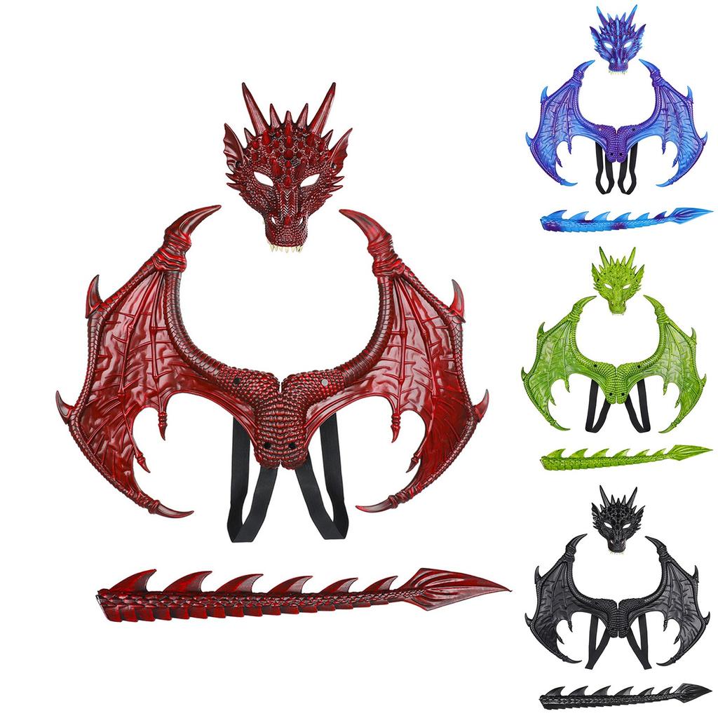 Halloween Party Children's Dragon Dress Set Costume