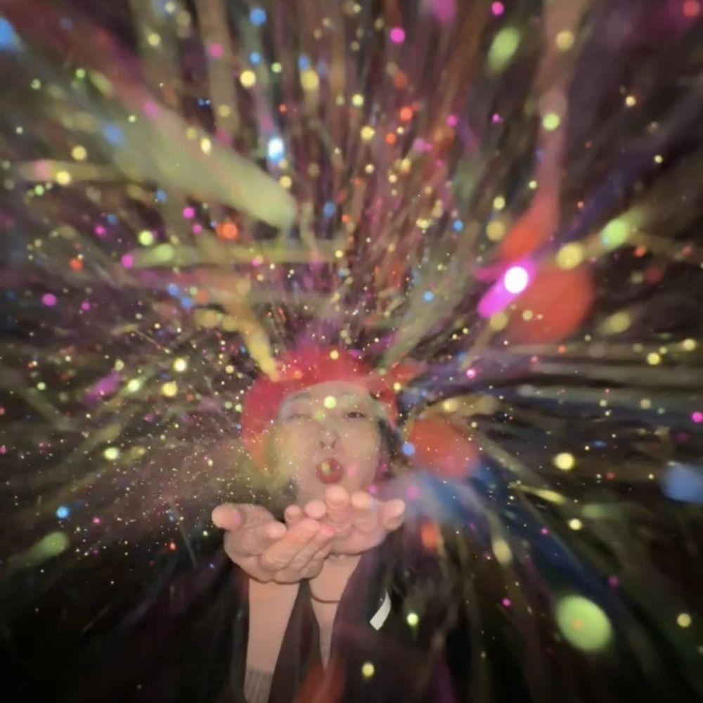 Colorful Simulated Fireworks Glitter Powder Photographic Prop Decorative Powder  Children's Toy