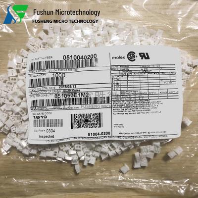 Корпус разъема Molex 2P с шагом 2,0 мм 51004-0200 В наличии