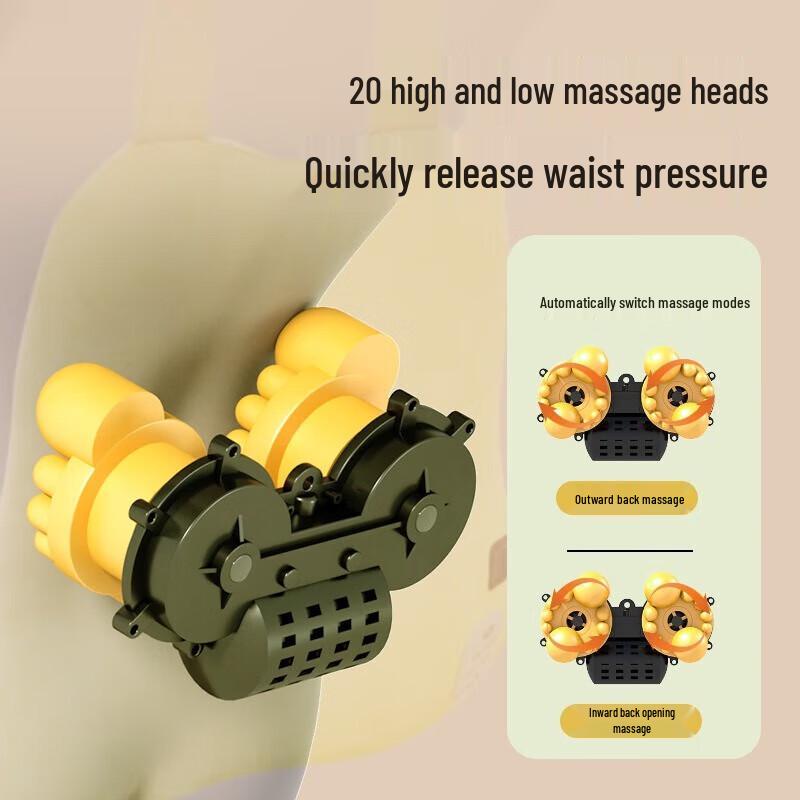 Многофункциональная массажная подушка для разминания Enlong с авокадо