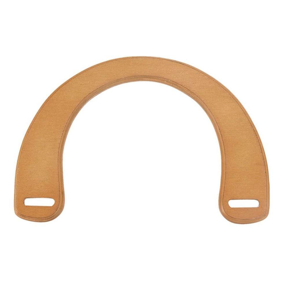 Detachable DIY Purse Handbag Handles Wooden Bag Handles Shoulder Bag Strap Handbag Band Handle