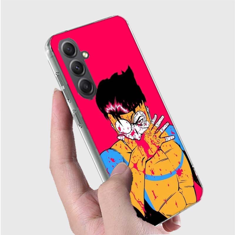 Cartoon Invincible Phone Case for Samsung A16 A26 A36 A56 A17 A37 A57 A07 A06 A02S A03 A04S A05S Galaxy Note 20 10 A50S A71 A51