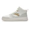 Casual Versatile Comfortable High-Top Sneakers Men Sneakers White Gray 912448002Q-2