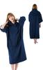 By Surfing Surf Surfing Change of Sauna Poncho [Y's ONE] [Supervised Instructor] Poncho, Poncho, Towel, Clothes, Men's, Women's (navy)