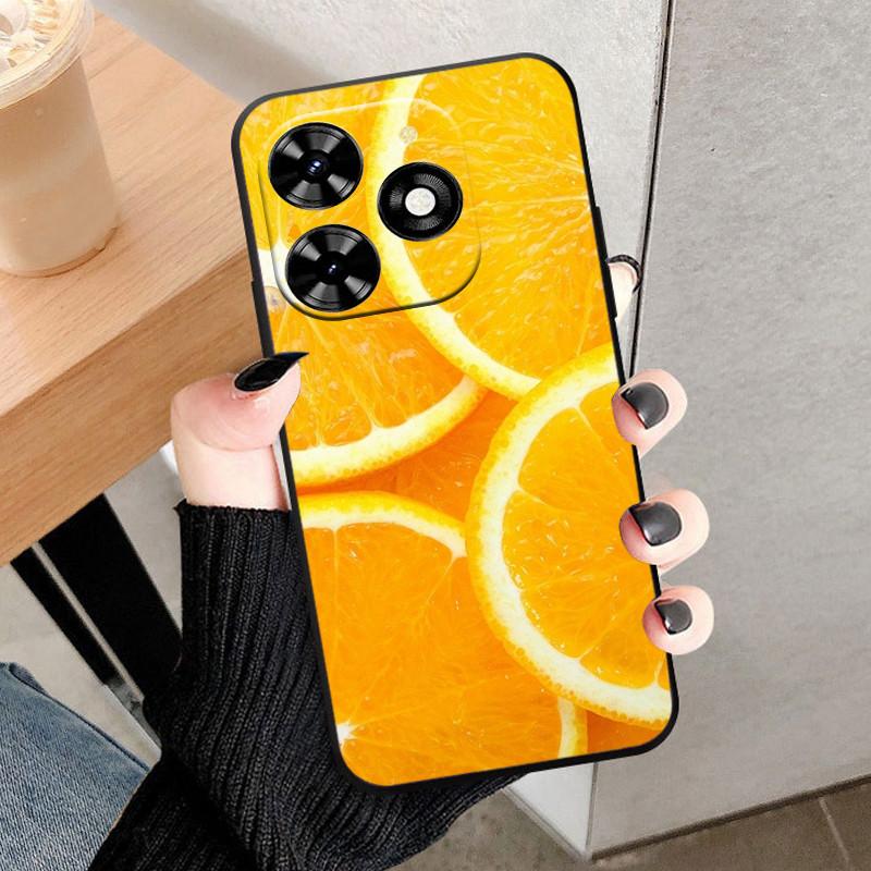 Чехол для Infinix Hot 40 Pro 40i Черный Мягкий Силикон ТПУ Защитный Чехол для Телефона Для Infinix Hot 40i Fundas Оболочка Hot40 Pro Coque