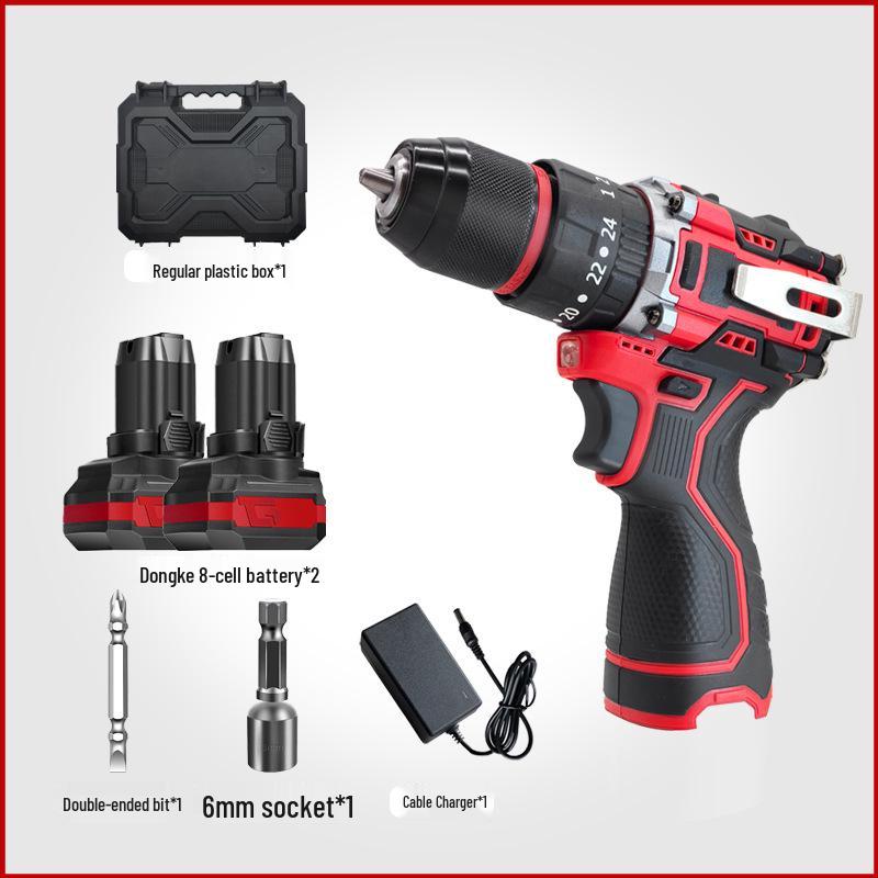 16.8V Brushless Lithium-ion Handheld Drill & Multifunctional Electric Screwdriver