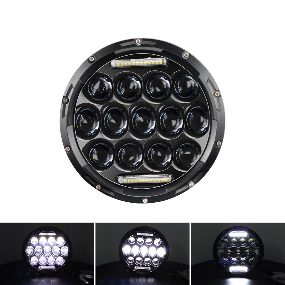 Мотоциклетная 7-дюймовая светодиодная фара для Harley Touring Ultra Classic Electra Street Glide Road King Yamaha Мотоциклетная фара