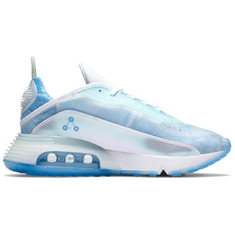 Nike Air Max 2090 Retro Fashion Fabric Low-Top Casual Running Shoes Women Sneaker Ice-Blue CZ8694-101