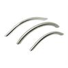 Electroplating Art Arc Shape Solid Doorknob Bedroom Furniture Drawer Handles Cabinet Door Handle