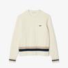[lacoste] Women's Tipping Point Cable Sweater AF4159-55NXFJ