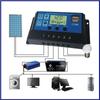 10-30A12V/24V Солнечный контроллер заряда генератор с USB портами подсветка дисплея домашняя солнечная панель батарея интеллектуальный регулятор